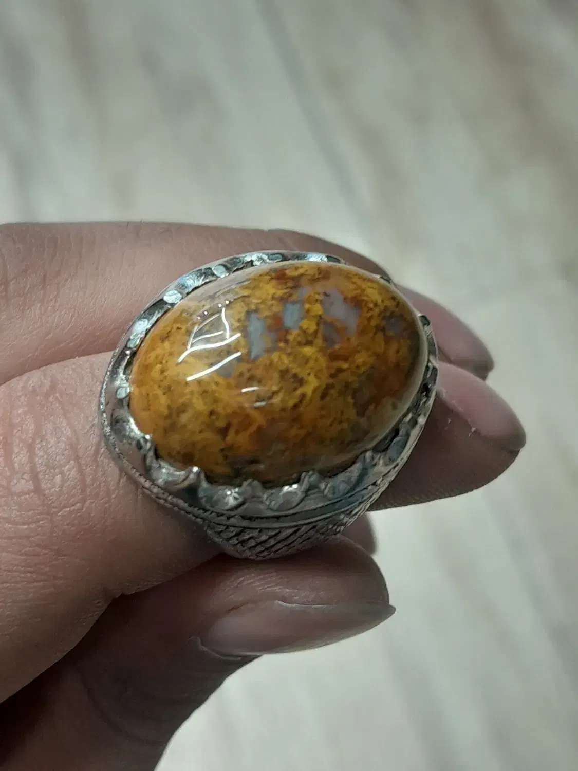 انگشتر با سنگ حضرت امام علی|جواهرات|کرج, اصفهانی‌ها|دیوار