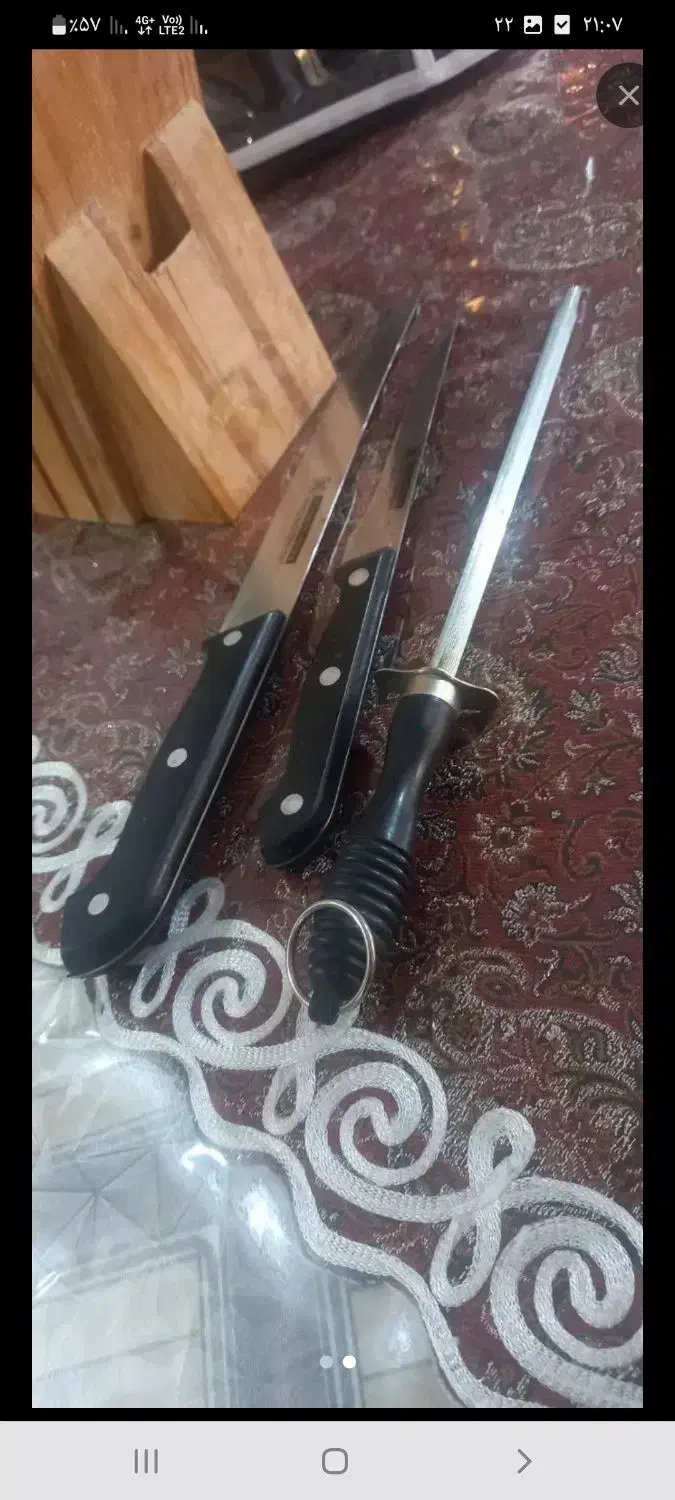 چاقو ۶۵۰ نو|ظروف سرو و پذیرایی|اصفهان, شاه پسند|دیوار