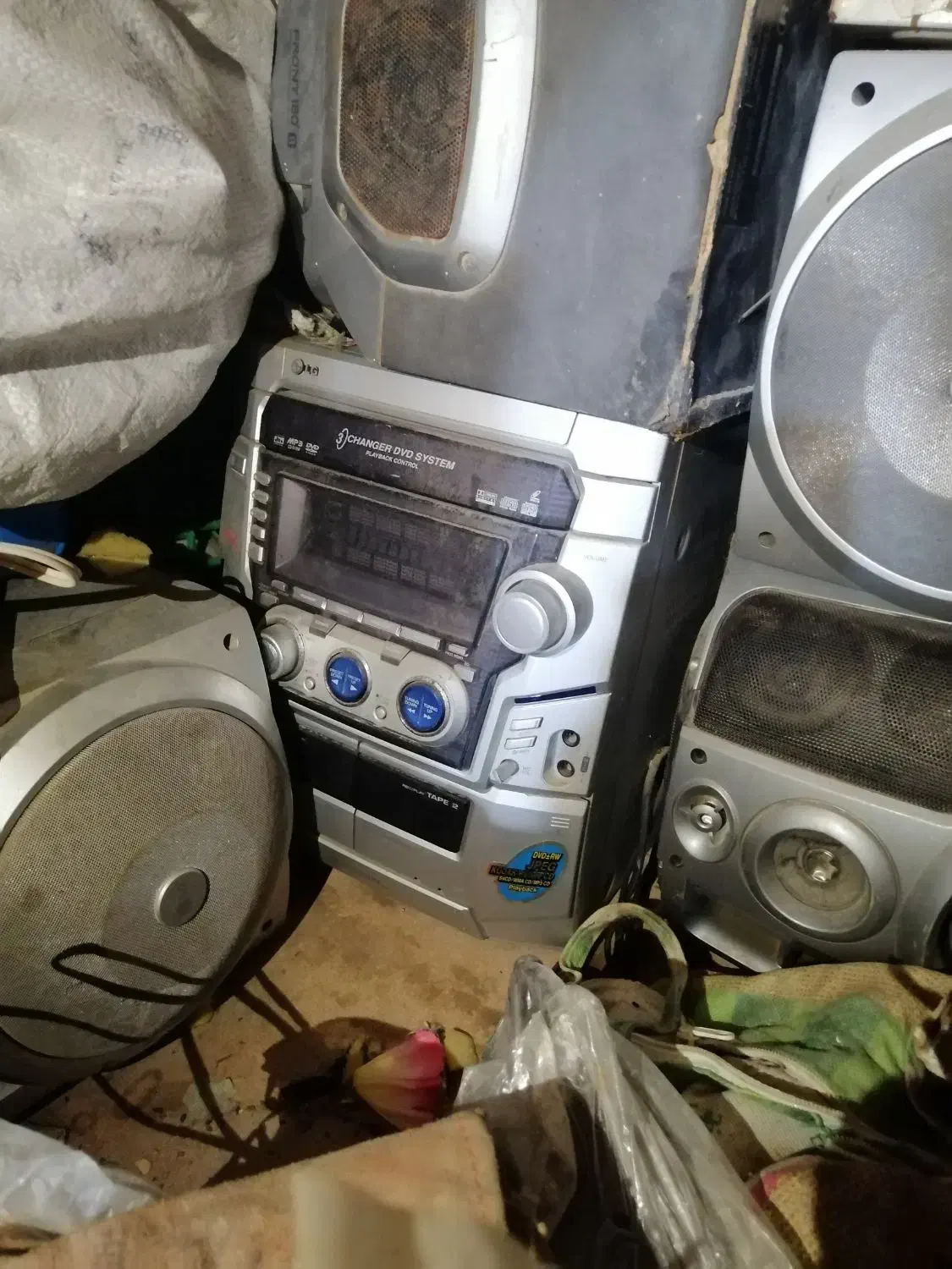 ضبط قدیمی|سیستم صوتی خانگی|برازجان, |دیوار