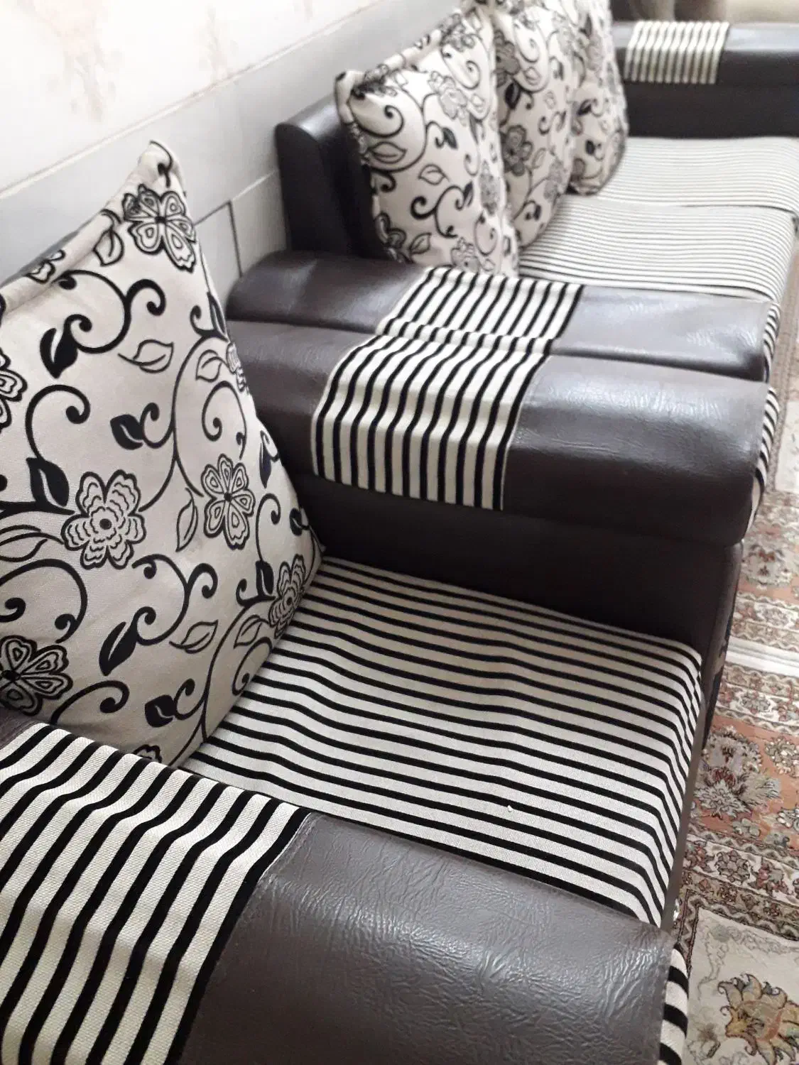 فروش مبلمان ۸ نفره ،سالم|مبلمان خانگی و میز عسلی|فسا, |دیوار