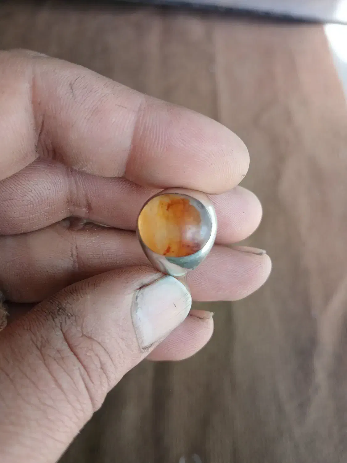 انگشتر شجر کهنه سنبه دار قدیمی|جواهرات|تهران, شوش|دیوار