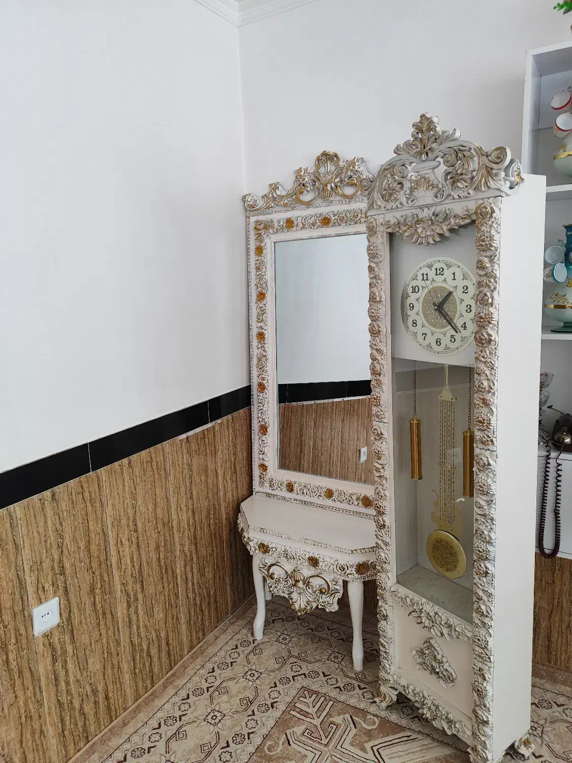 آینه ساعت|ساعت دیواری و تزئینی|مریوان, |دیوار