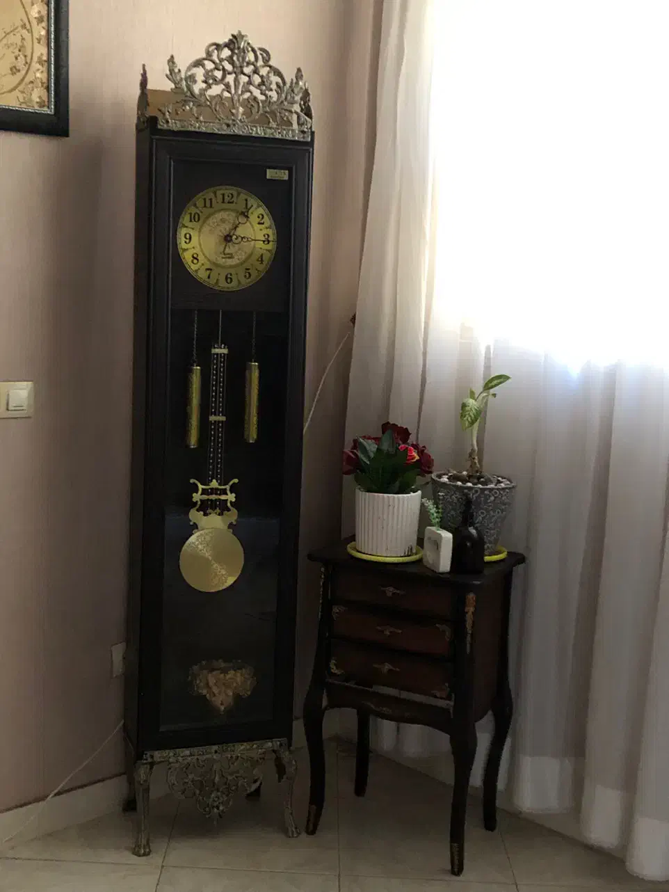 ساعت ایستاده ومیز تلفن|ساعت دیواری و تزئینی|فردیس, فردیس|دیوار