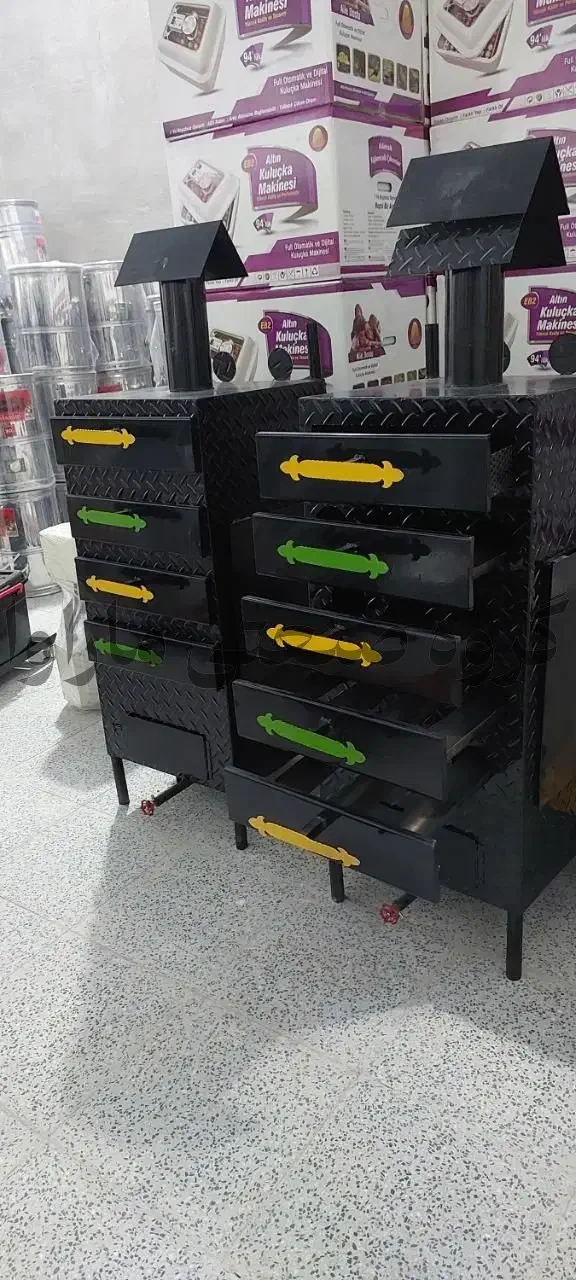 تنور گازی پخت سیب زمینی داغ تنوری بلال کبابی 5کشو|اجاق گاز و لوازم برقی پختوپز|کرمانشاه, |دیوار