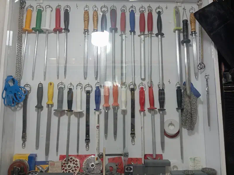 چاقو مصقل و ابزارآلات قصابی چاقولند طهران|ظروف پختوپز|نسیمشهر, |دیوار