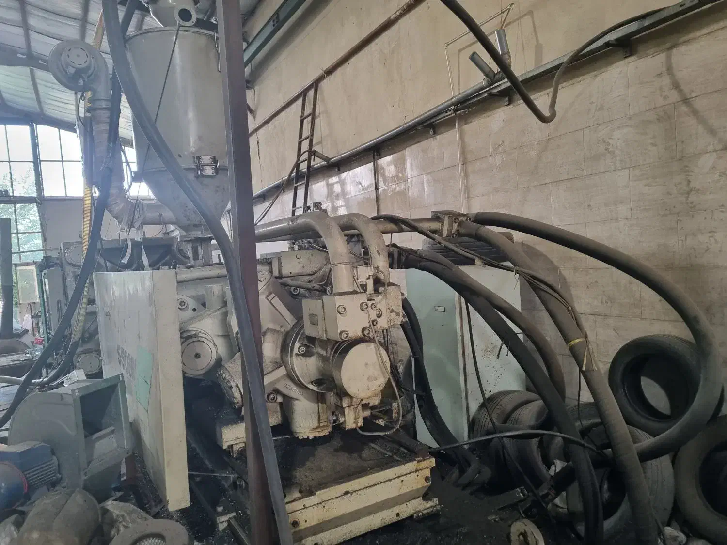 فروش دستگاه تزریق میتسوبیشی ژاپن ۵۵۰تن|ماشینآلات صنعتی|خسروشاه, |دیوار