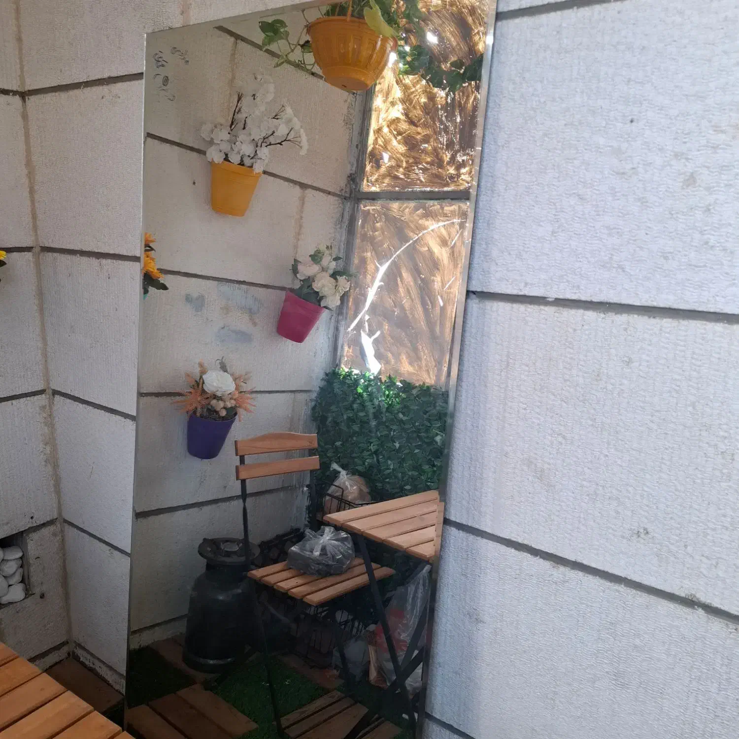 آینه قدی نعون دار|آینه|همدان, |دیوار