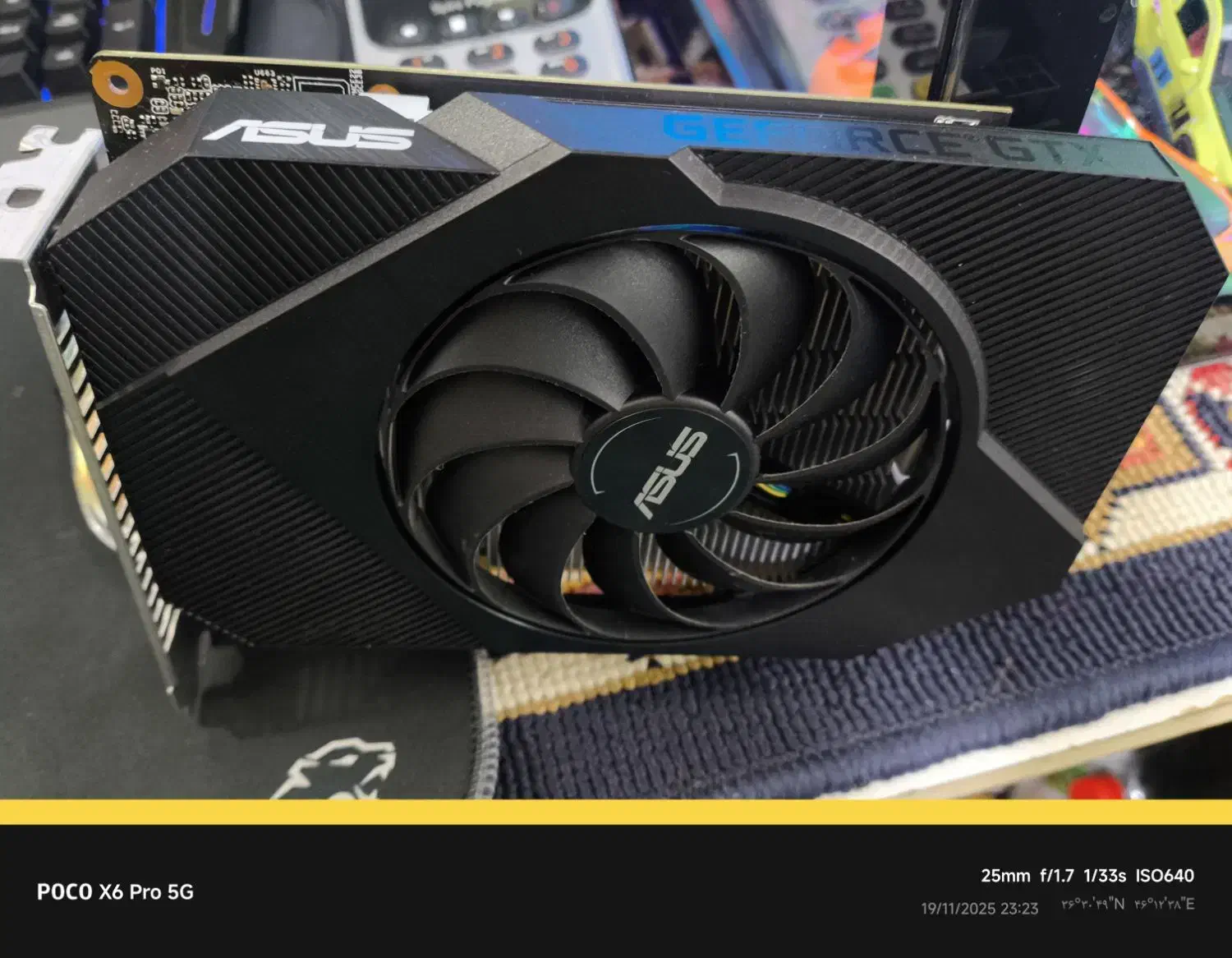 کارت گرافیک ۴ گیگا بایت ایسوس GTX 1650|قطعات و لوازم جانبی رایانه|بوکان, |دیوار