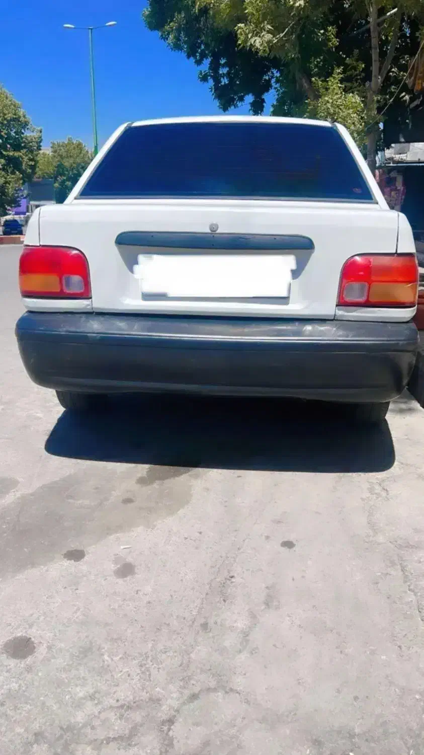 پراید سفید مدل هشتادونه|خودرو سواری و وانت|کوهنانی, |دیوار