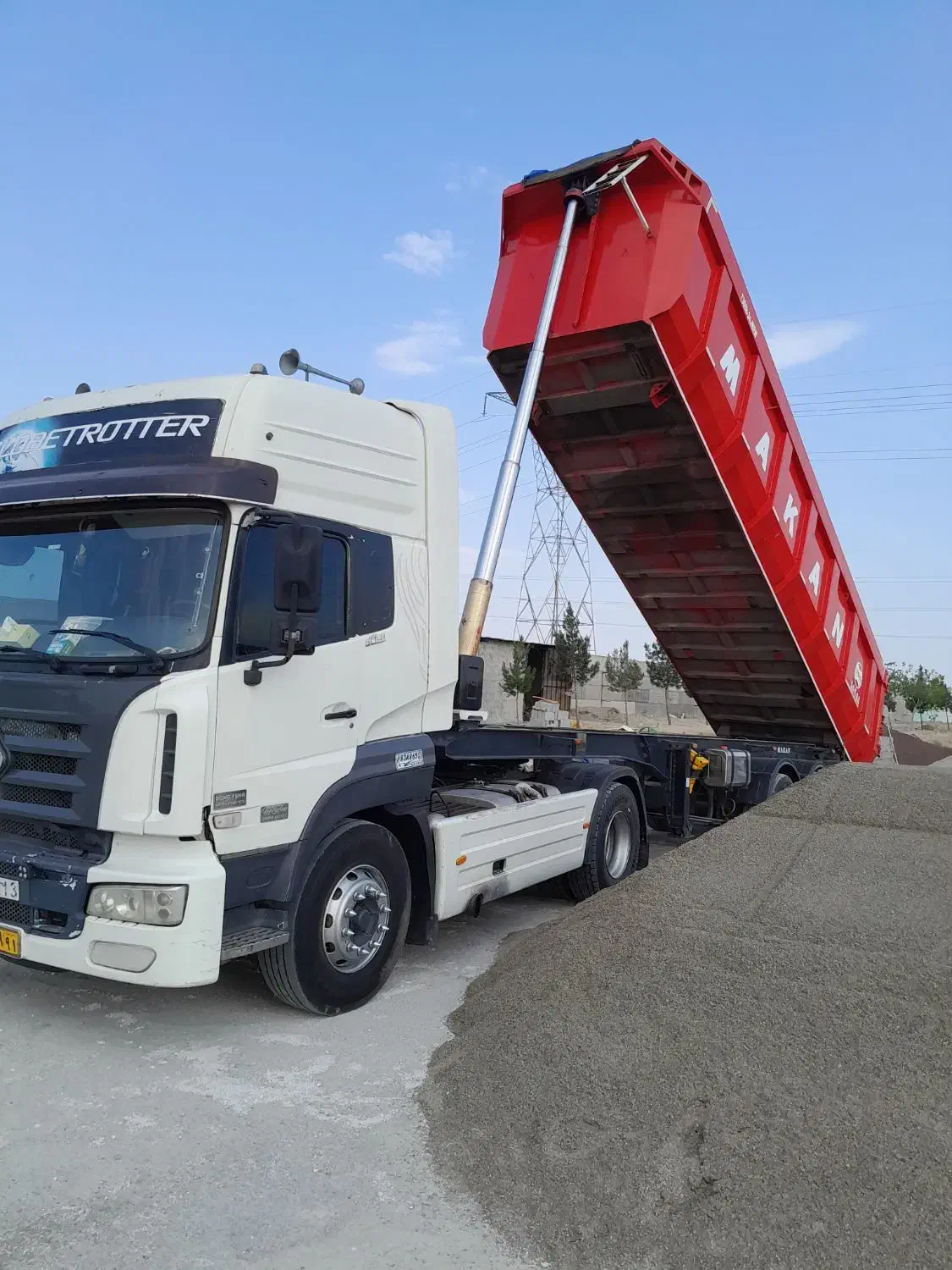 تریلی کمپرسی مدل ۱۴۰۴|خودرو سنگین|اردبیل, |دیوار