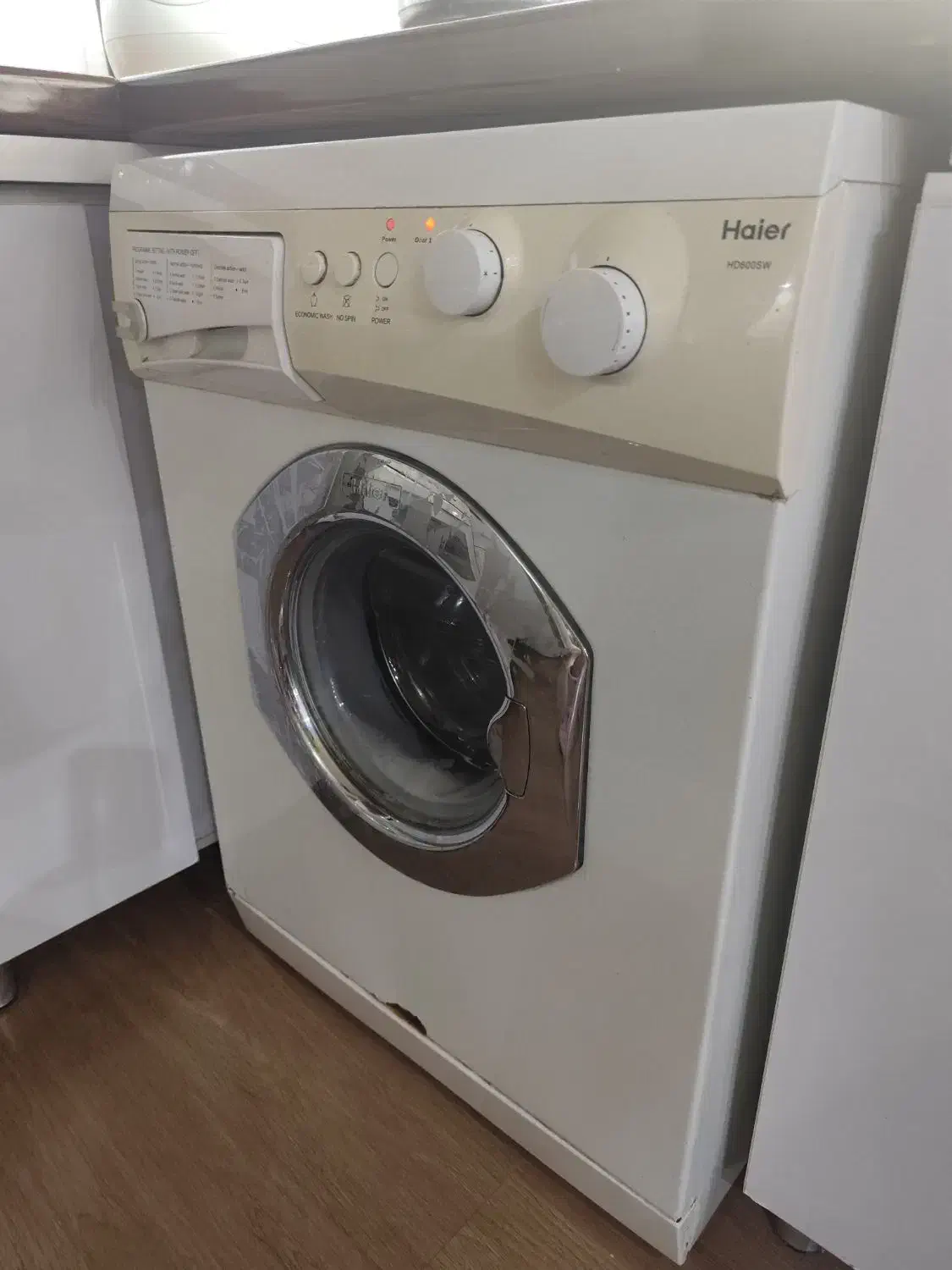 ماشین لباسشویی 5کیلویی haier|ماشین لباسشویی و خشککن لباس|بندر ماهشهر, |دیوار