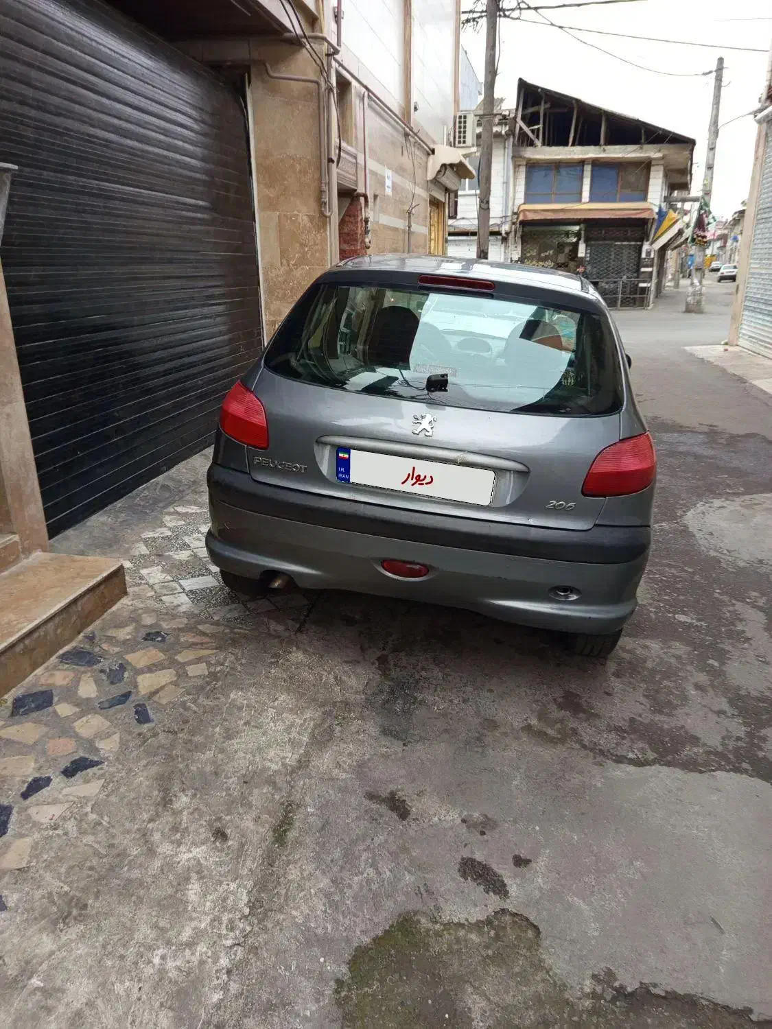 ۲۰۶تیپ ۲مدل ۸۷|خودرو سواری و وانت|رشت, سلیمانداراب|دیوار