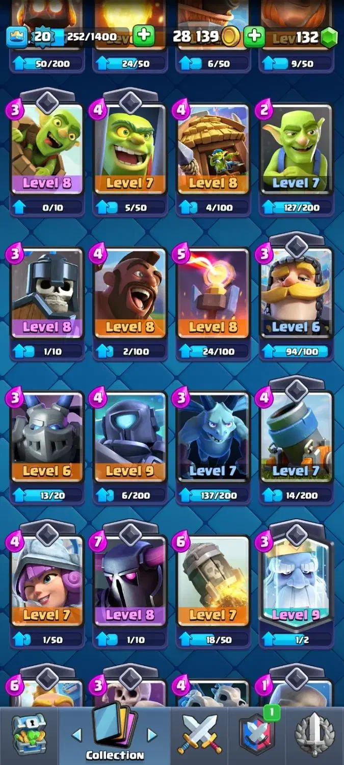 اکانت کلش رویال|کنسول، بازی ویدئویی و آنلاین|کوهدشت, |دیوار