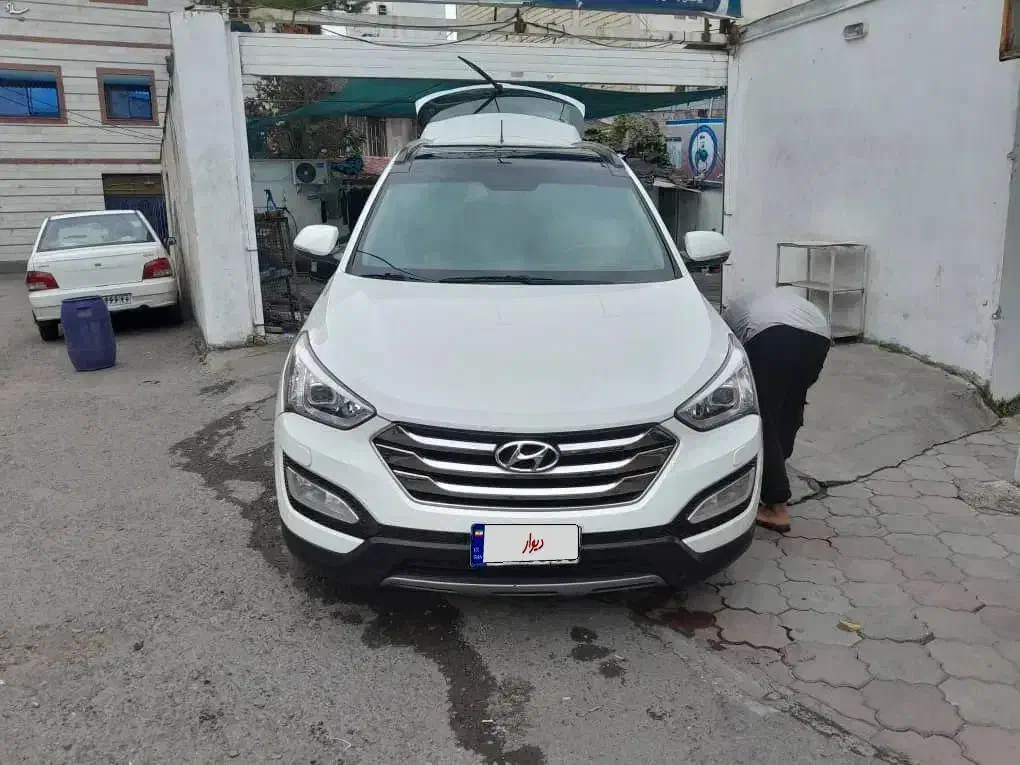 سانتافه سفید 2016منطقه|خودرو سواری و وانت|رشت, شهرک الغدیر|دیوار