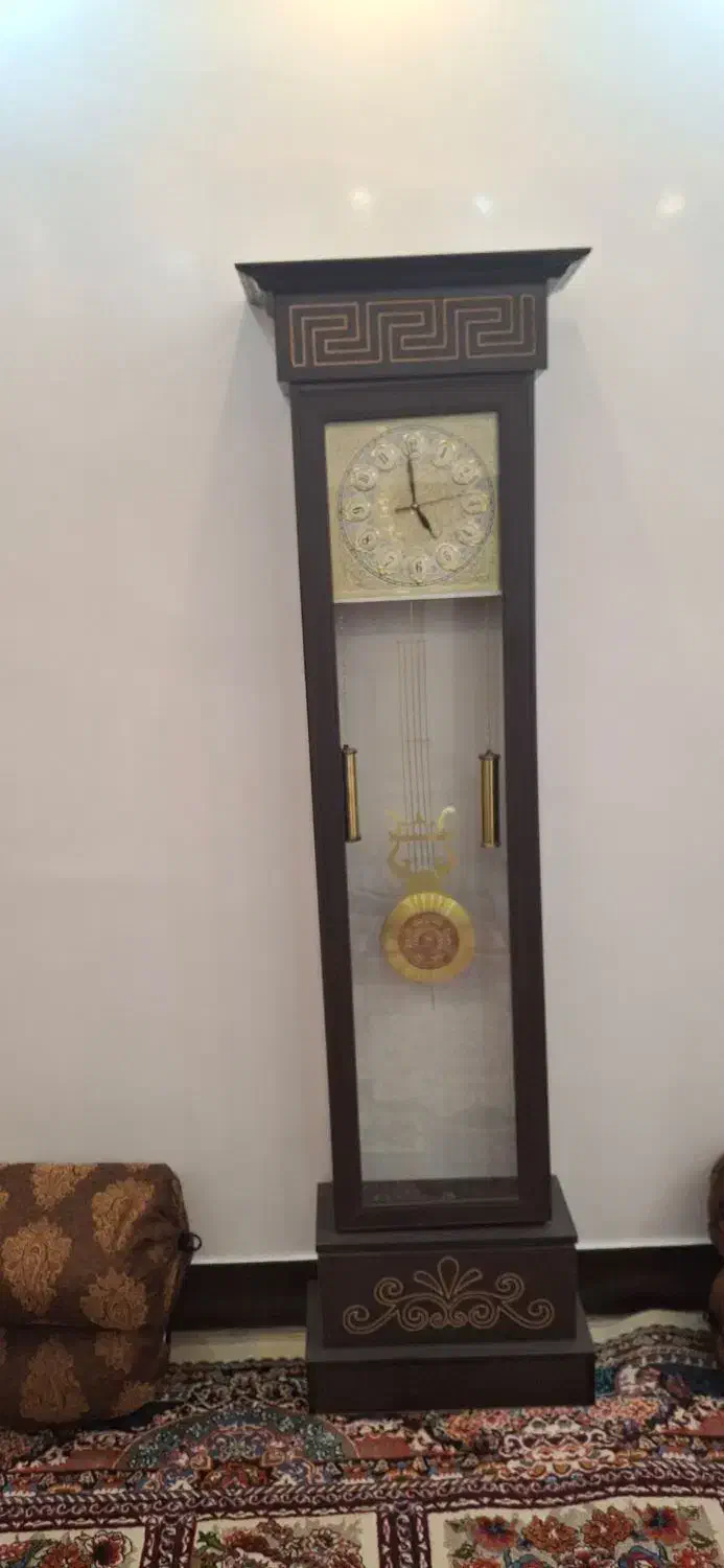 ساعت ایستاده ام دیواری اف|ساعت دیواری و تزئینی|فولادشهر, C5|دیوار