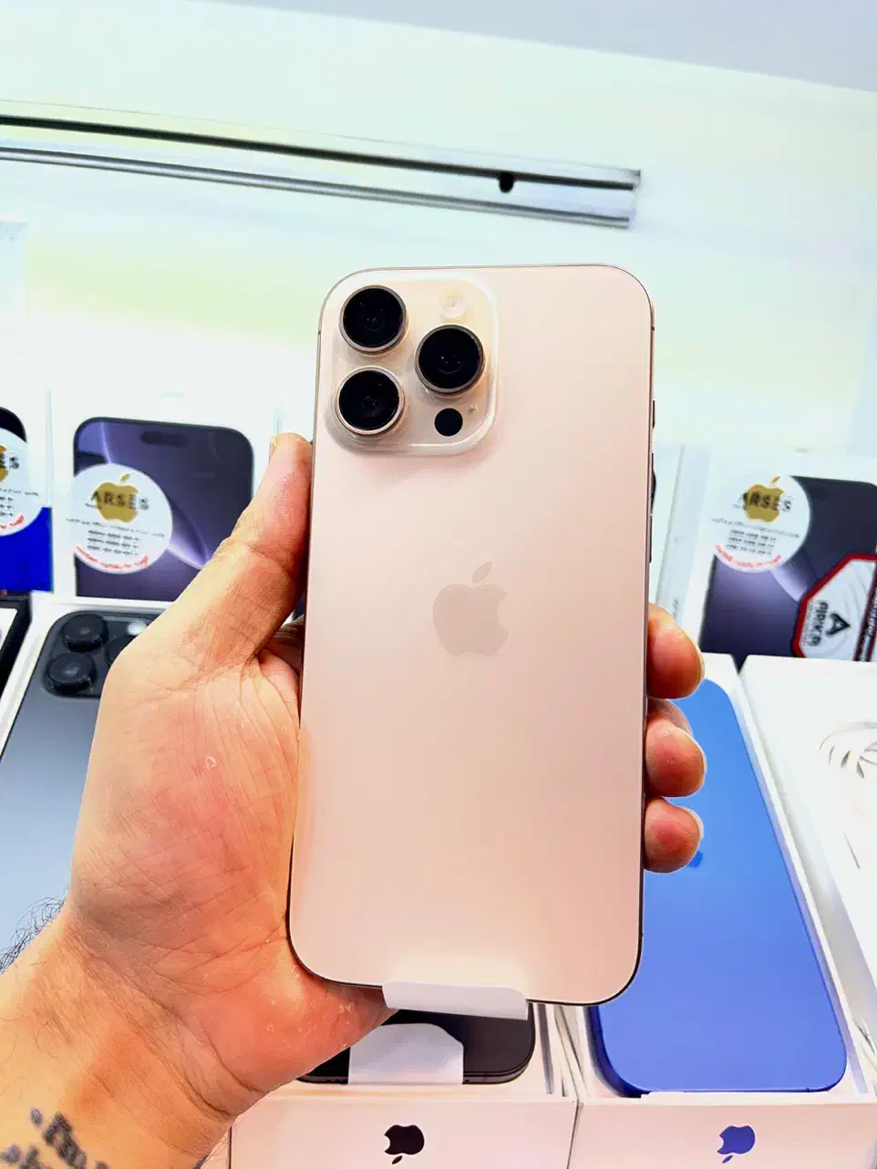 iPhone 16 Pro Max سایکل ۱۵با گارانتی در حد آک|موبایل|کرج, کوی امامیه|دیوار