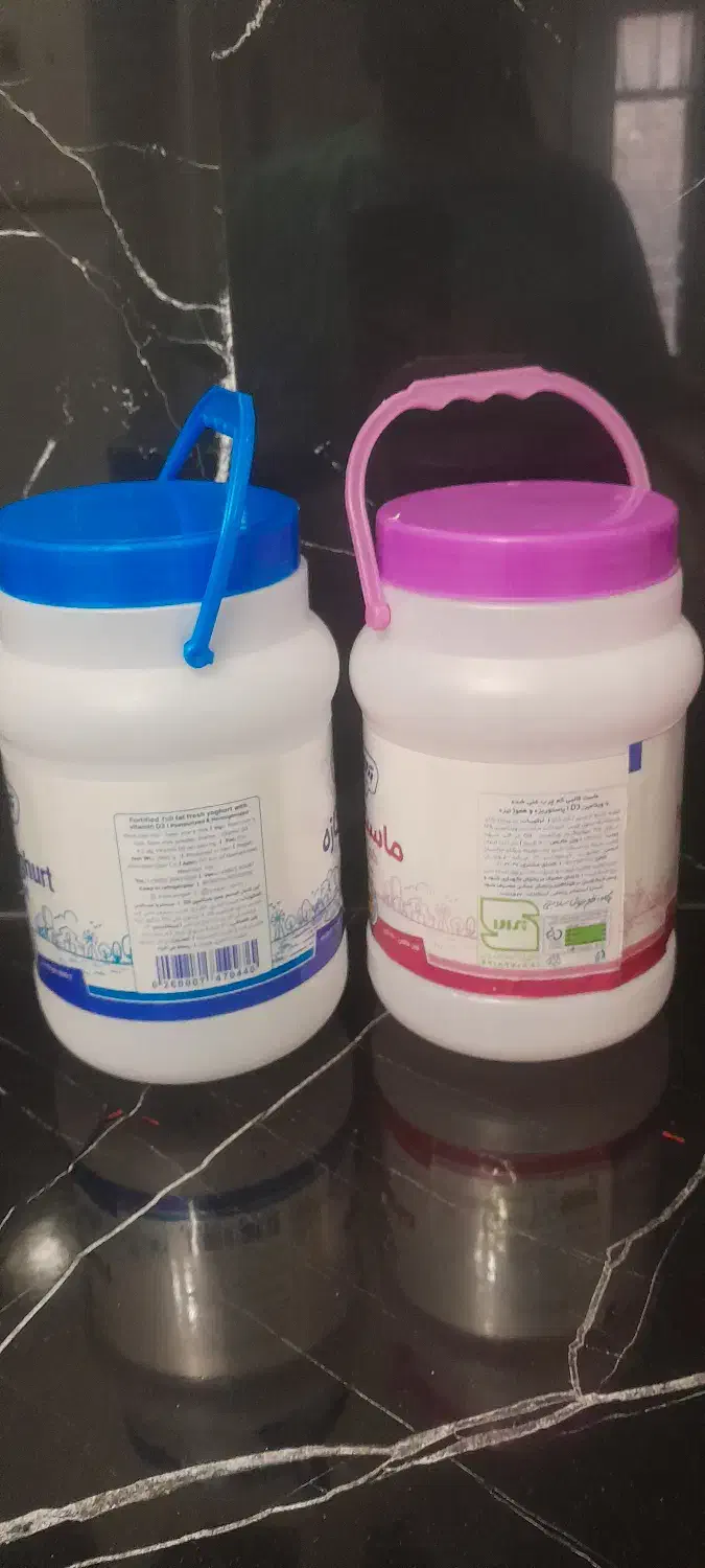 دبه ماست|ظروف نگهدارنده، پلاستیکی، یک‌بارمصرف|گناباد, |دیوار