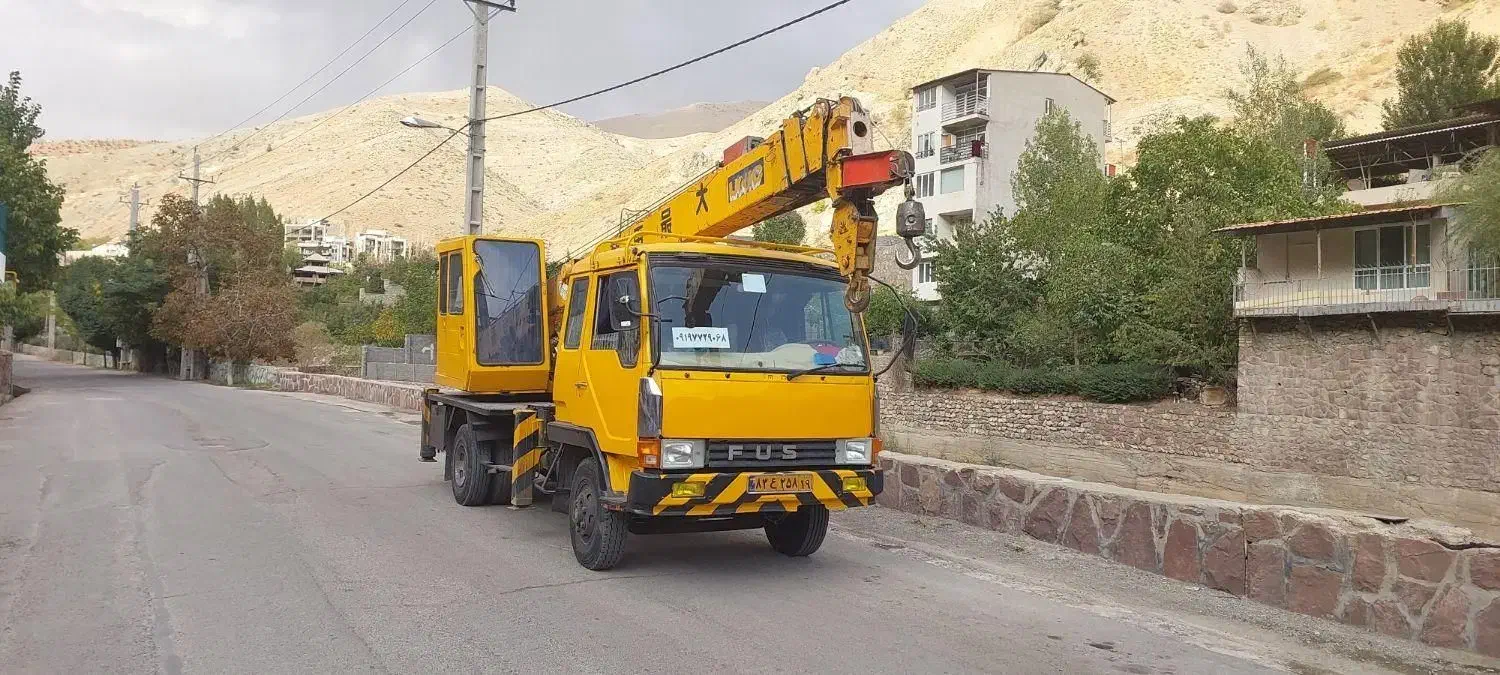 جرثقیل اجاره ۷تن دکل بلند|خدمات حمل و نقل|تهران, افسریه شمالی|دیوار