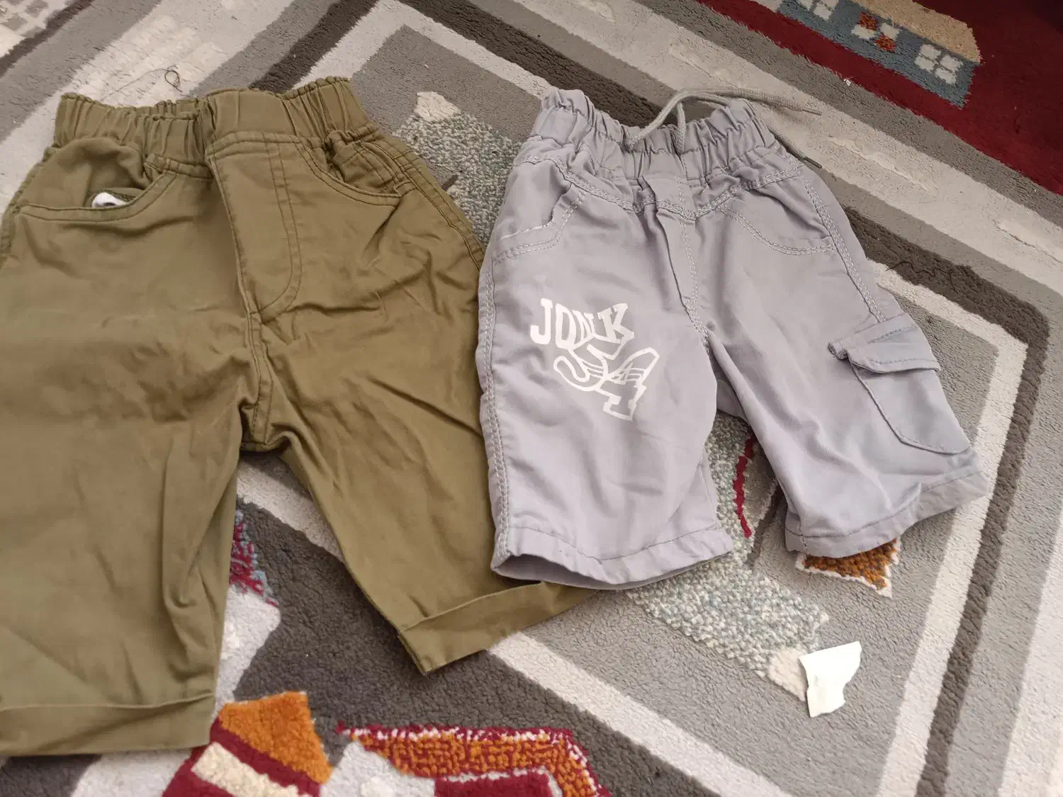 شلوارک کتان سرهمی شورت اموزشی|کفش و لباس بچه|فردیس, شهرک راه آهن|دیوار