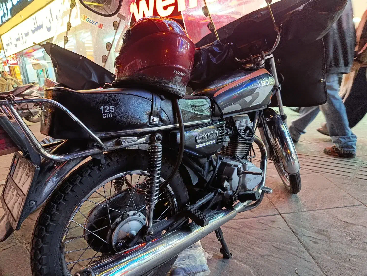 هندا 125مدل 94|موتورسیکلت|تهران, پونک|دیوار