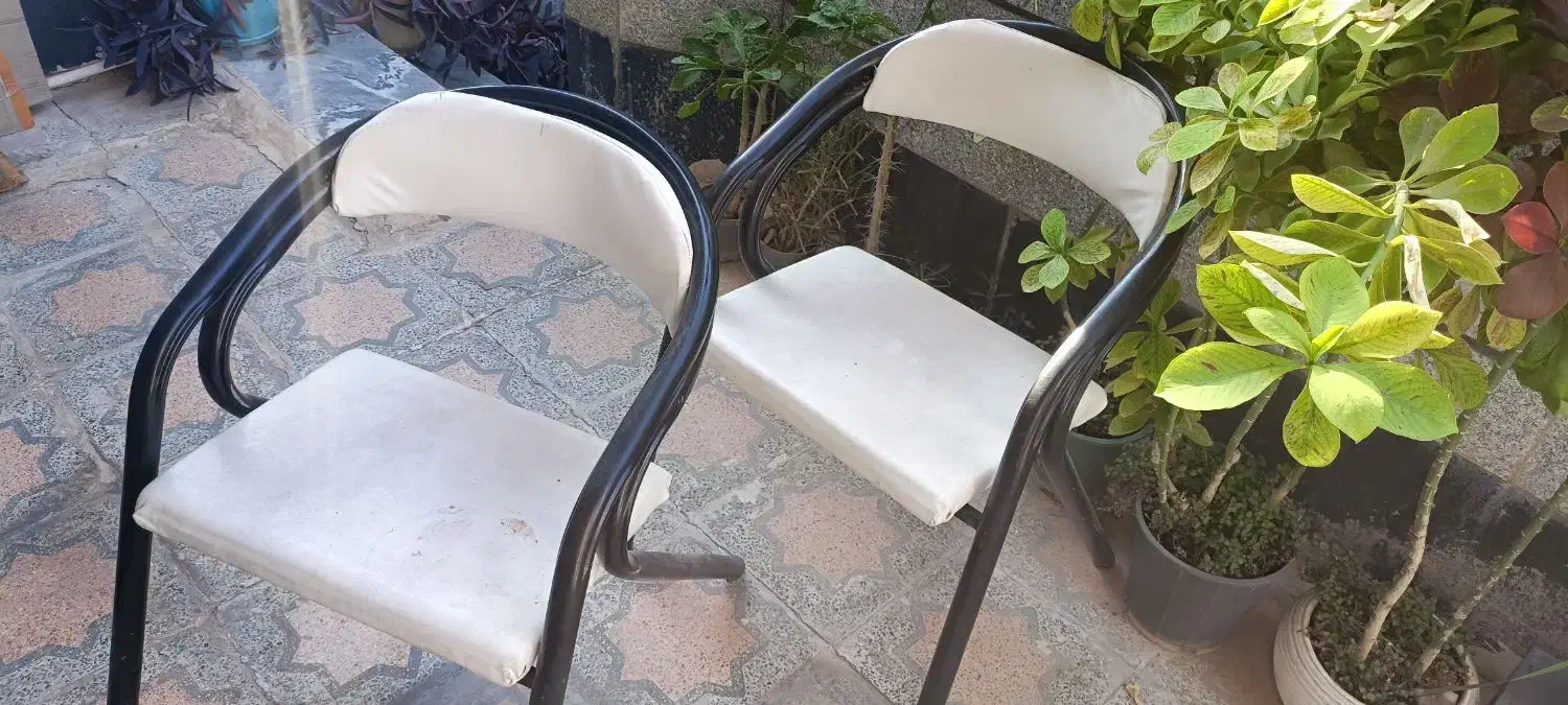 صندلی فلزی|صندلی و نیمکت|خرم‌آباد, |دیوار