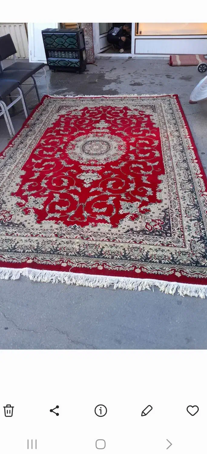 سلام ۱عددفرش درحد سفر ۶متری فروش میرست|فرش|نظر کهریزی, |دیوار