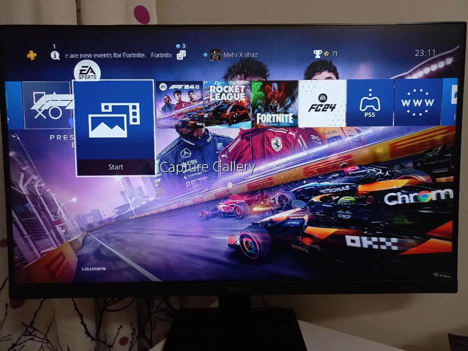 مانیتور 24 اینچ LG|قطعات و لوازم جانبی رایانه|تهران, صادقیه|دیوار