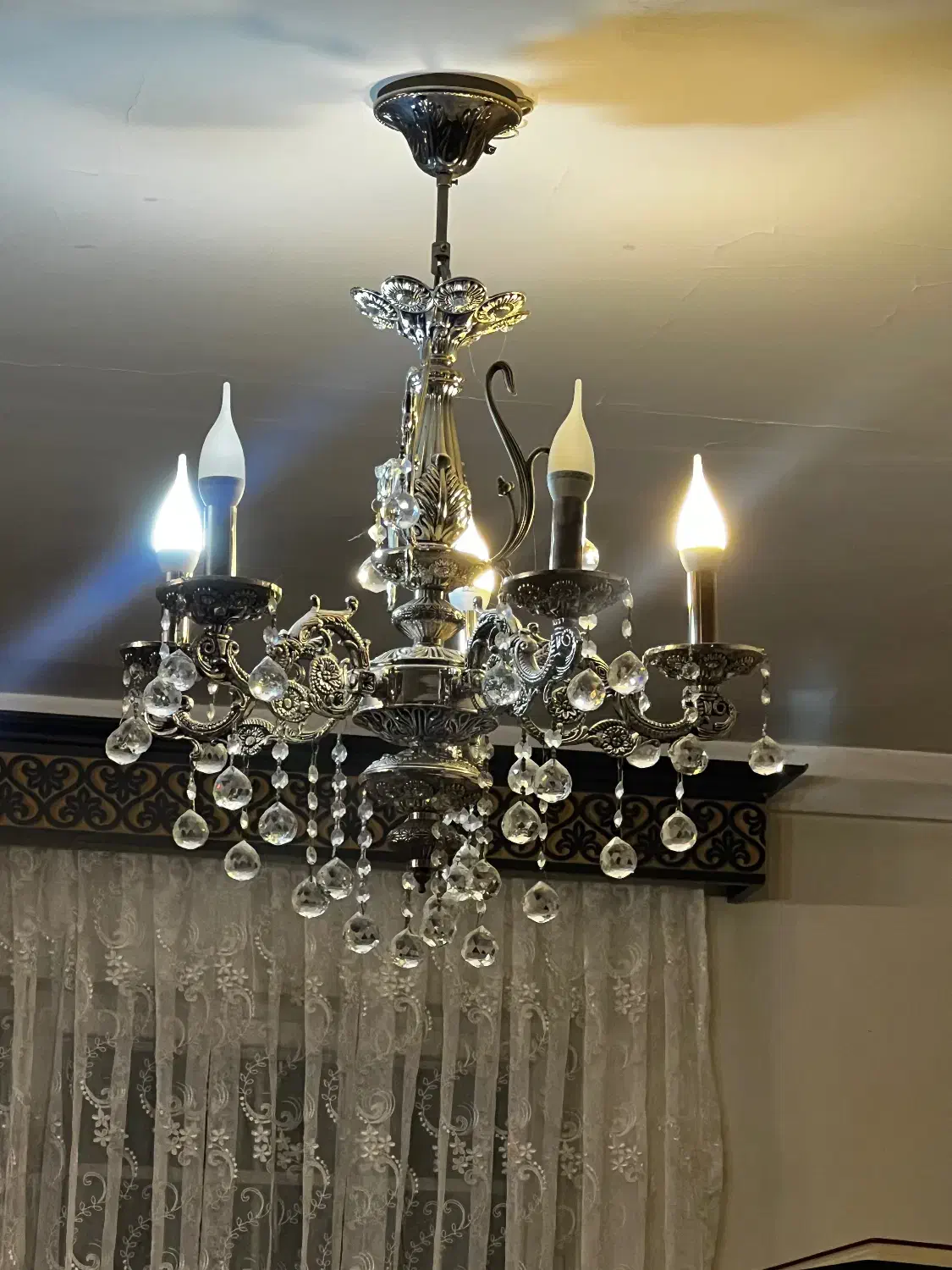 لوستر|لوستر و چراغ آویز|همدان, |دیوار