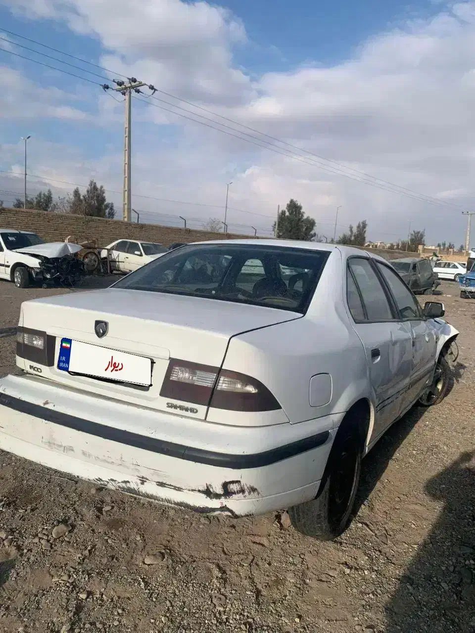 سمند تصادفی مدل  توافقی91|خودرو سواری و وانت|سیرجان, |دیوار