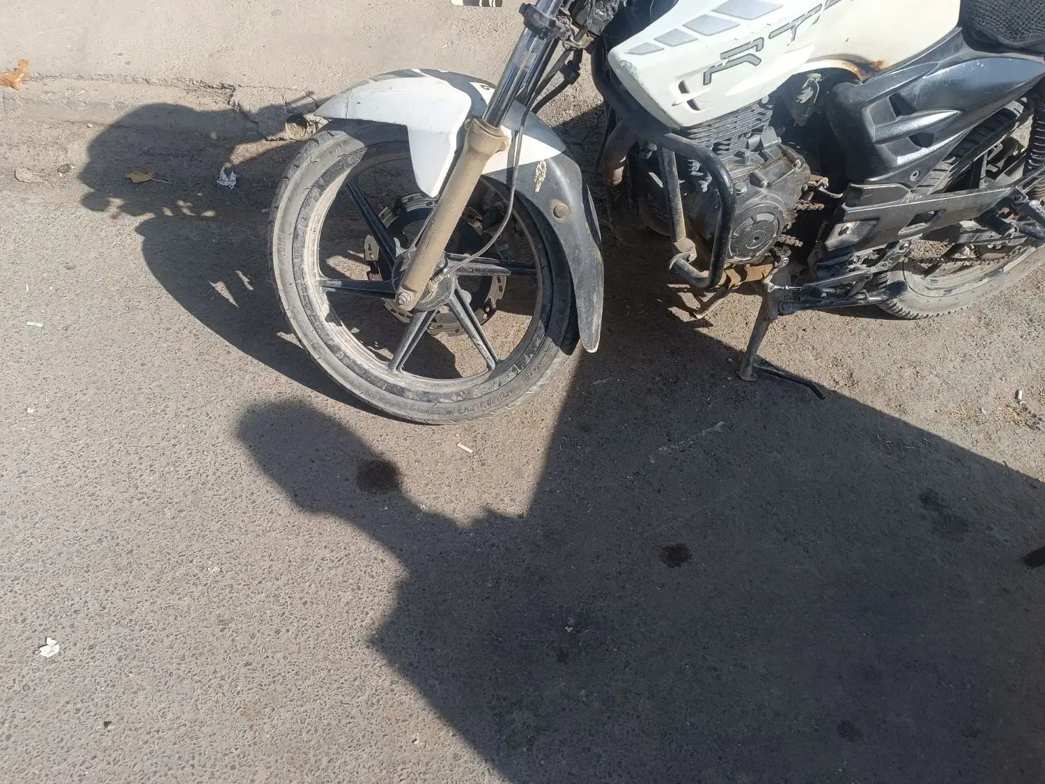 رینگ جلو و عقب اپاچی با لاستیک 60درصد|قطعات یدکی و لوازم جانبی|بوکان, |دیوار