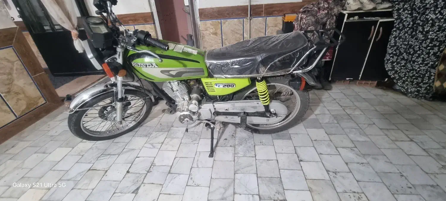 موتور سیکلت  ۲۰۰ مدل ۹۵|موتورسیکلت|گنبد کاووس, |دیوار