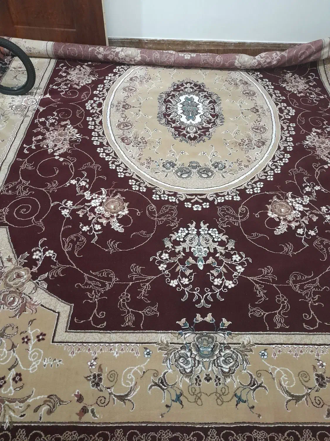 قالی نو|فرش|بم, |دیوار