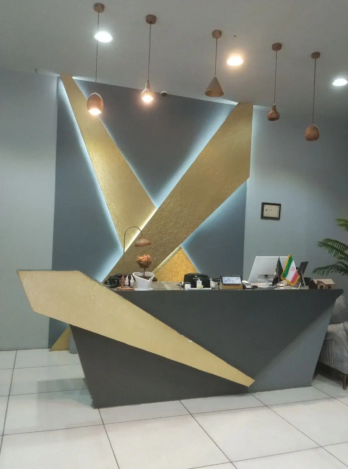 طراحی و اجرای کناف 60*60 سقف کاذب|خدمات پیشه و مهارت|تبریز, |دیوار