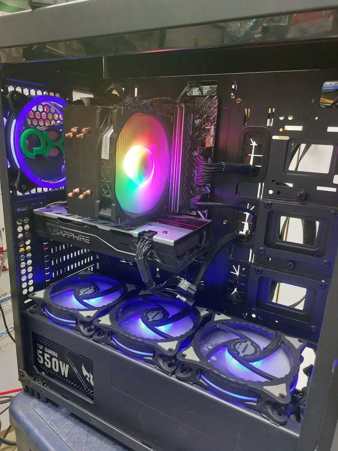 کیس گیمنیگ حرفه یی|رایانه رومیزی|قدس, شهر‌قدس|دیوار