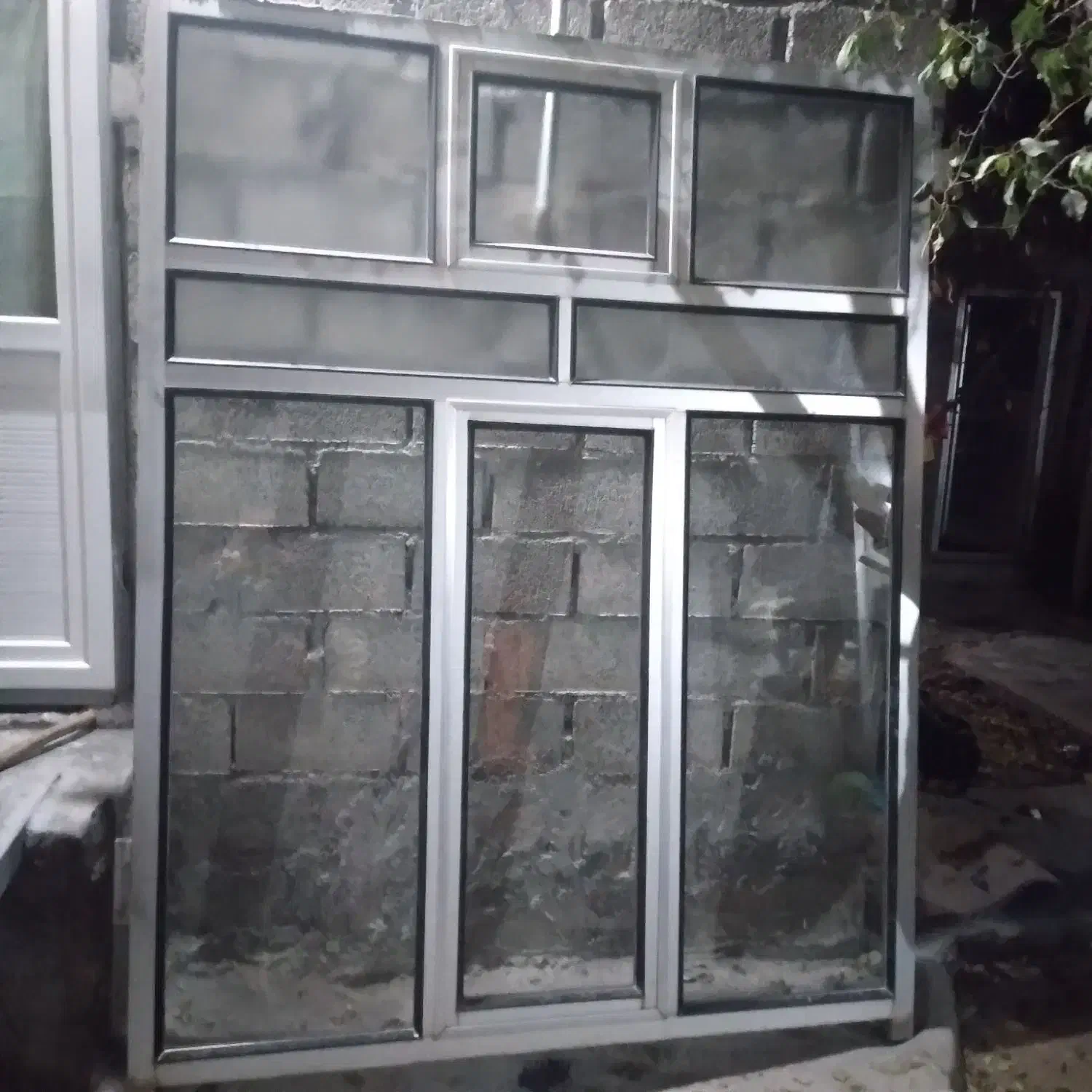 پنجره آلمینیومی ۲۰۲۰×۱۰۷۰  درحد نو|مصالح و تجهیزات ساختمان|مشگین شهر, |دیوار