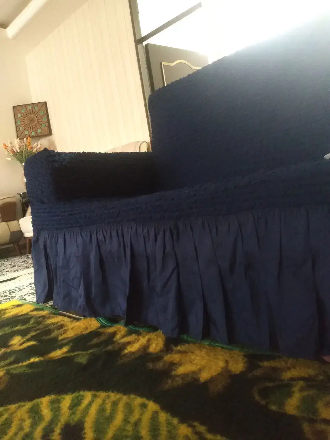 مبل ۷ نفر کارکرده|مبلمان خانگی و میز عسلی|شاهین دژ, |دیوار