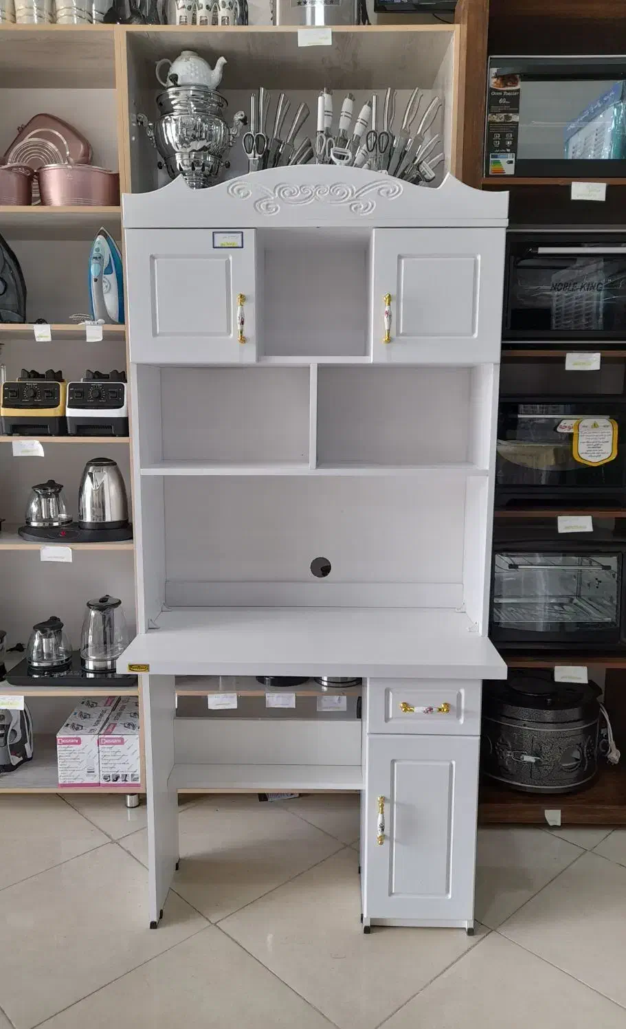 میز تحریر وکیوم کتابخانه دار * اثاث مارکت|میز تحریر و کامپیوتر|سیرجان, |دیوار