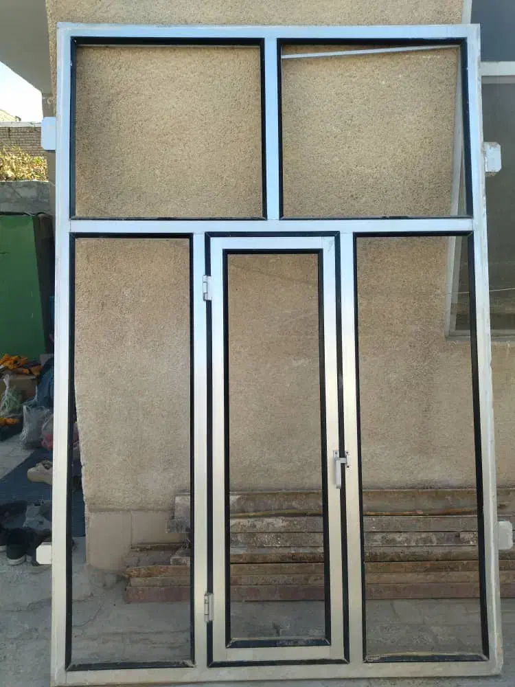 پنجره  آلومینیومی با شیشه|مصالح و تجهیزات ساختمان|فلاورجان, |دیوار