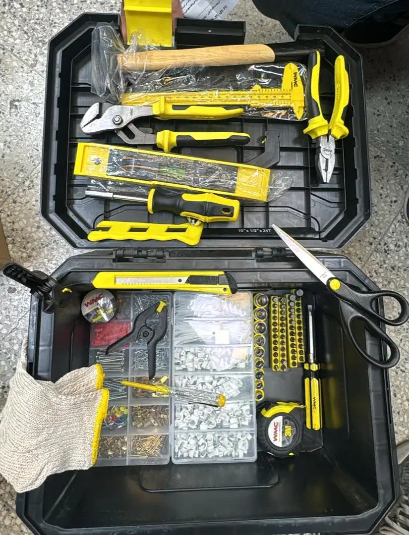 فروش پکیج صفرتا صد ابزار کامل فولاد کروم|ابزارآلات|شیراز, سیاه سنگ|دیوار