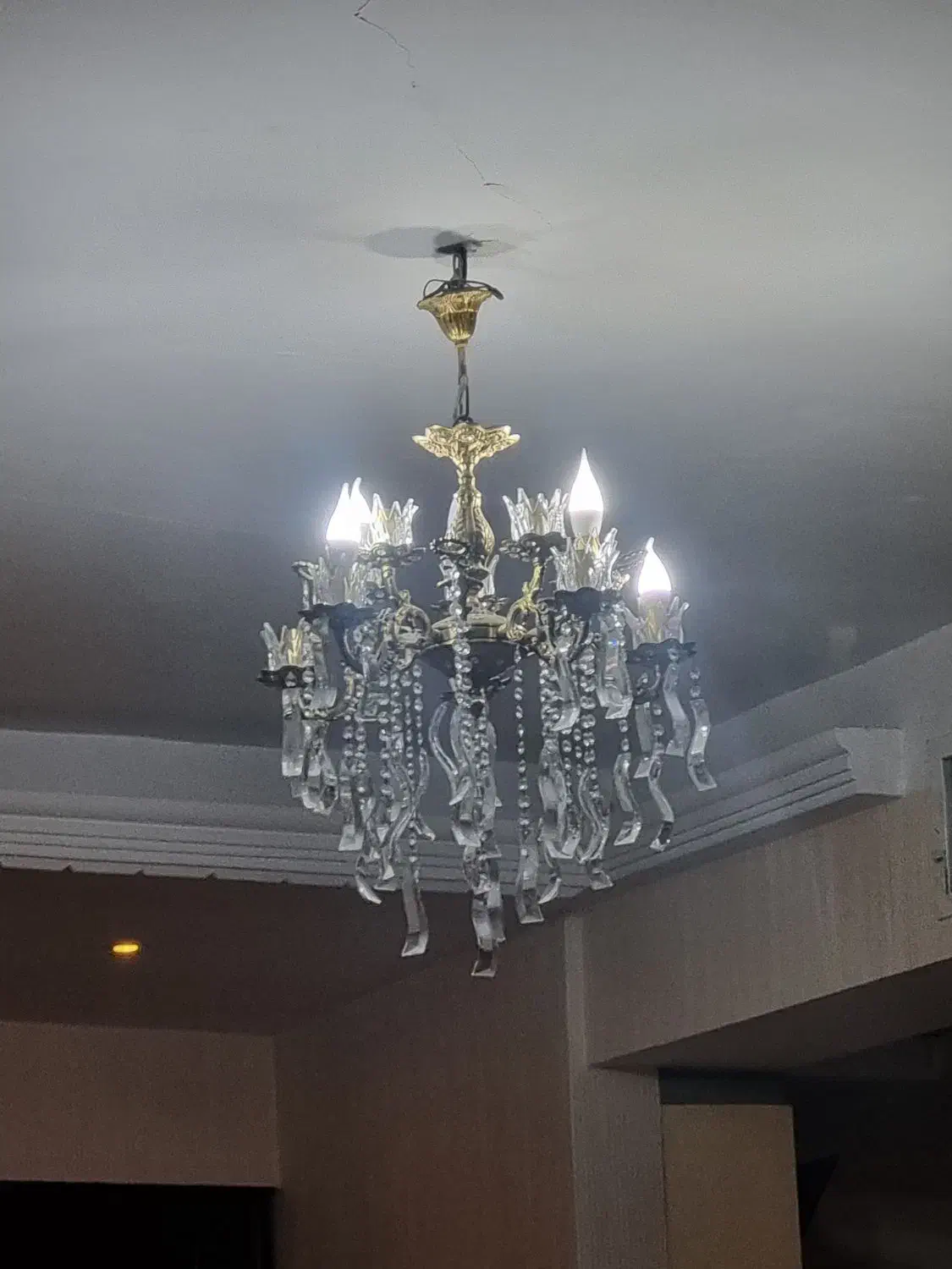 لوستر برنزی|لوستر و چراغ آویز|فردیس, شهرک شهید حسینی|دیوار