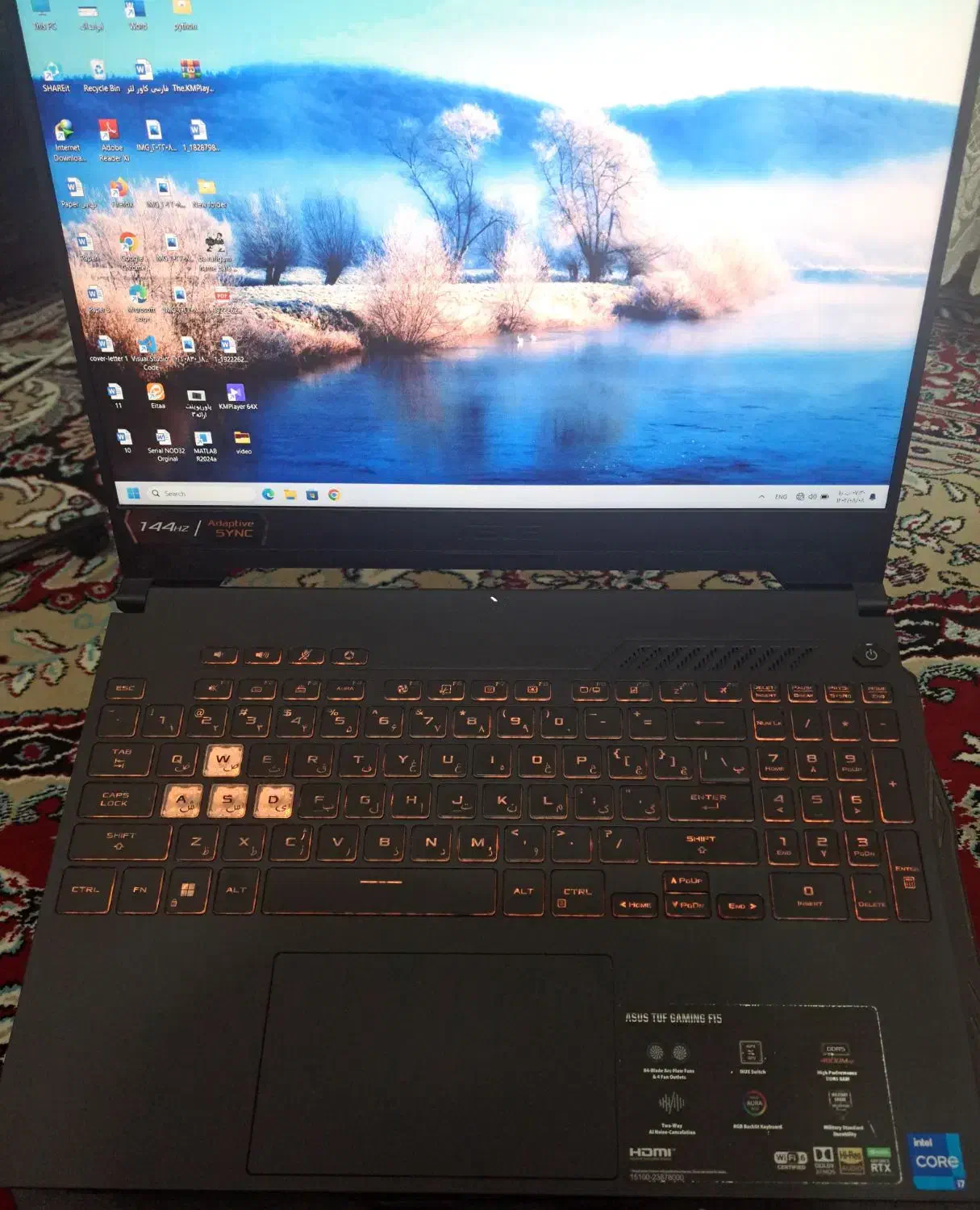 لپ تاپ ایسوس تاف گیمینگ fx507ze ، rtx3050ti|رایانه همراه|سیدان, |دیوار