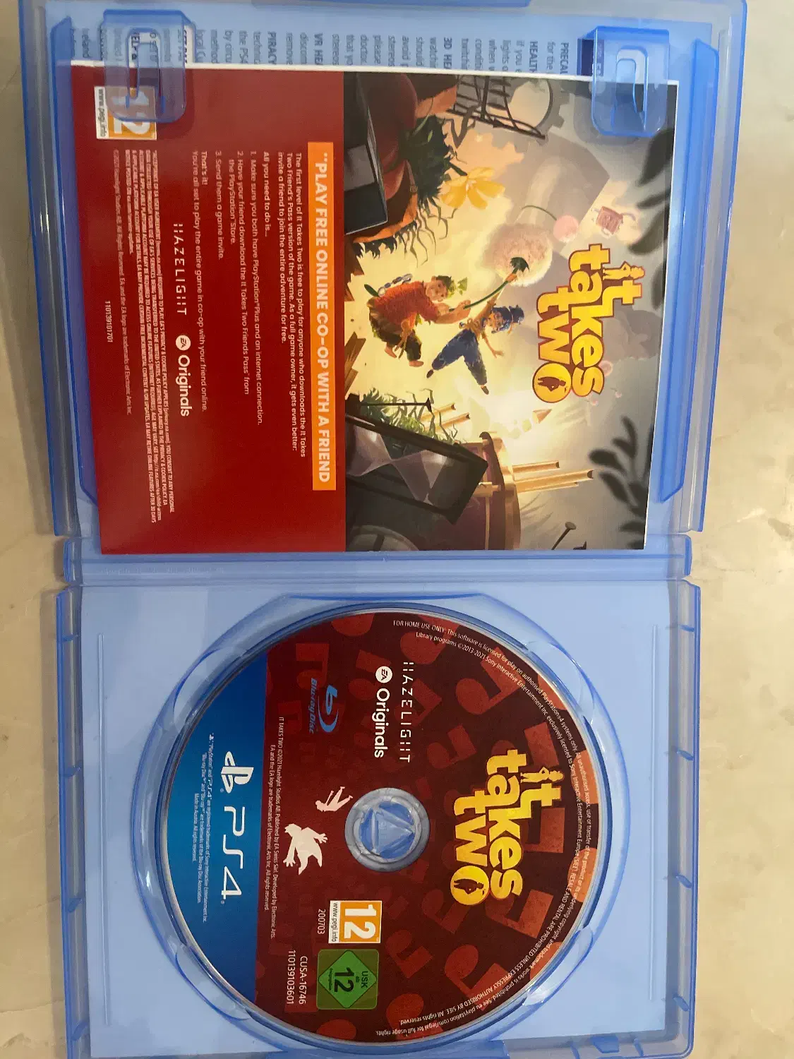 it takes two ps4|کنسول، بازی ویدئویی و آنلاین|تهران, جماران (نیاوران)|دیوار