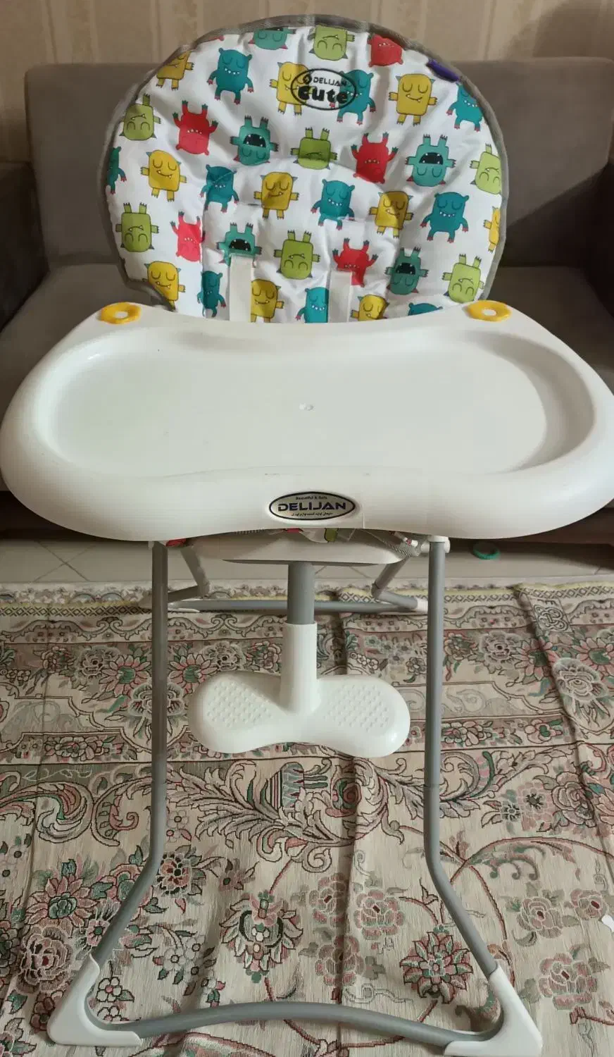 صندلی غذا دلیجان نو|تخت و صندلی بچه|اصفهان, بیدآباد|دیوار