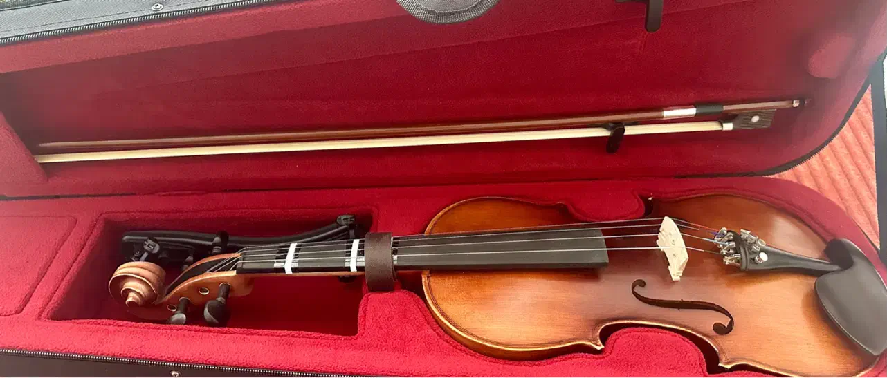 فروش ویالن وین باخ مدل ۱۰۲ در حد نو با تمامی وسایل|ویولن|یزد, |دیوار