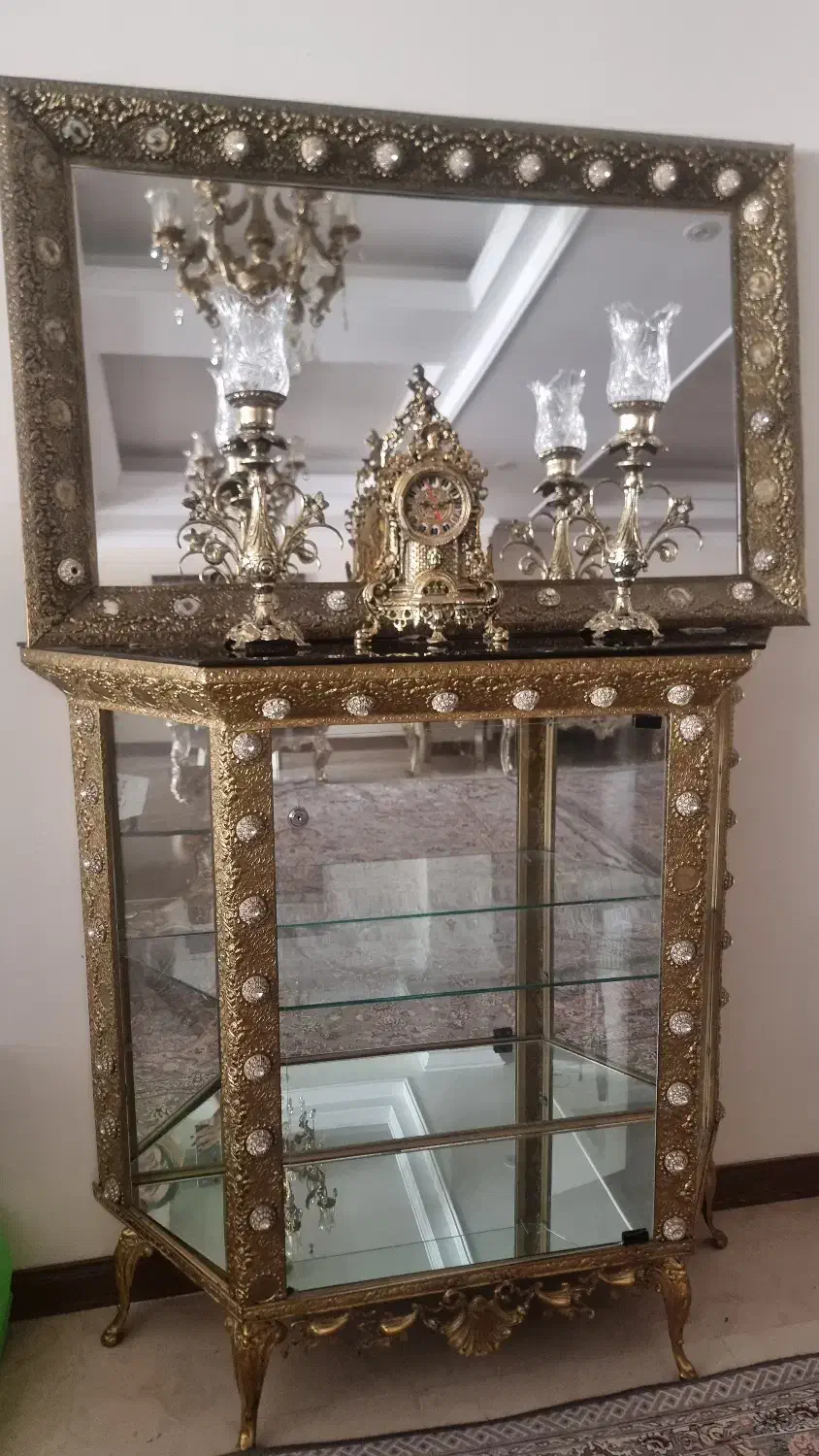 کنسول برنجی|بوفه، ویترین، کنسول|تهران, جنتآباد مرکزی|دیوار