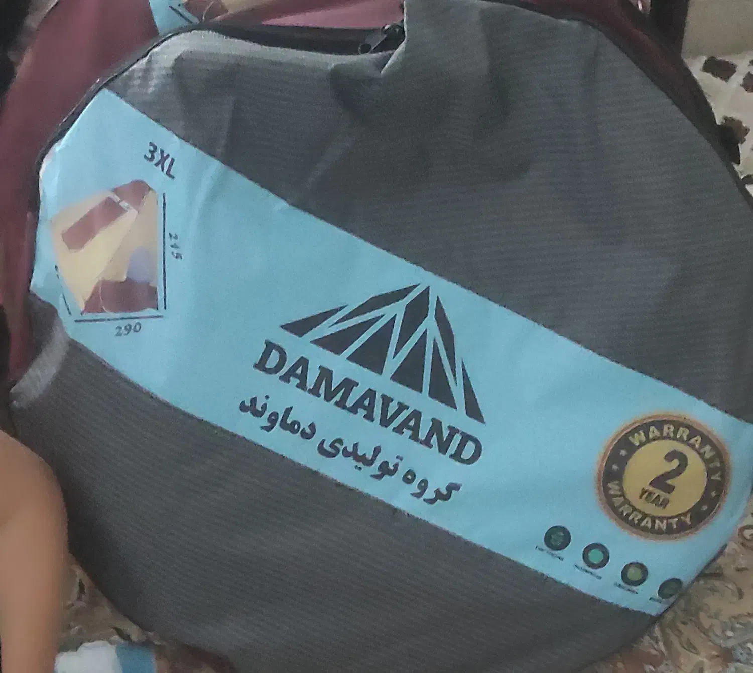 فروش چادر مسافرتی نو و آکبند|کوهنوردی و کمپینگ|بناب, |دیوار