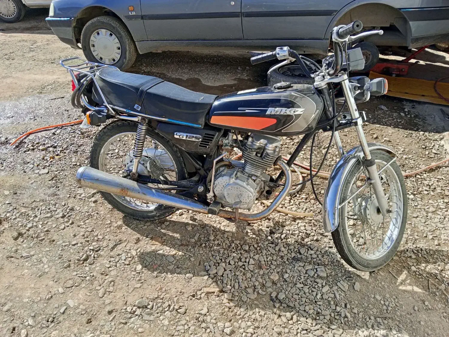 متور 125مزاییده|موتورسیکلت|مریوان, |دیوار