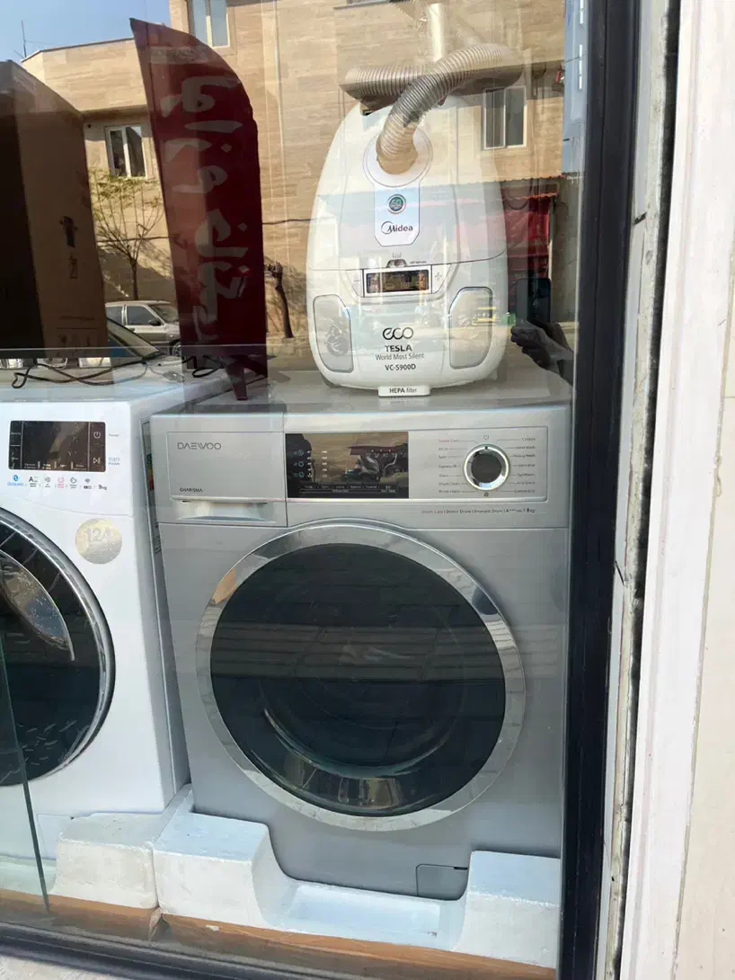 لباس شویی ۸کیلویی دوو|ماشین لباسشویی و خشک‌کن لباس|اسلام‌شهر, مظفریه|دیوار