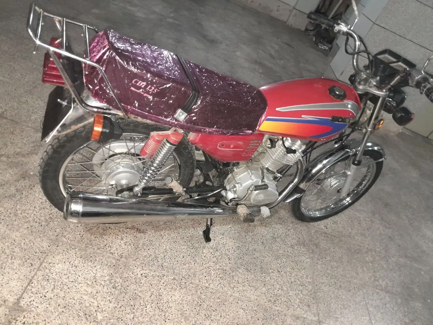 هندا ۱۲۵ هیرمن مدل ۹۴ با کارت سوخت|موتورسیکلت|اهواز, شهرک نفت|دیوار