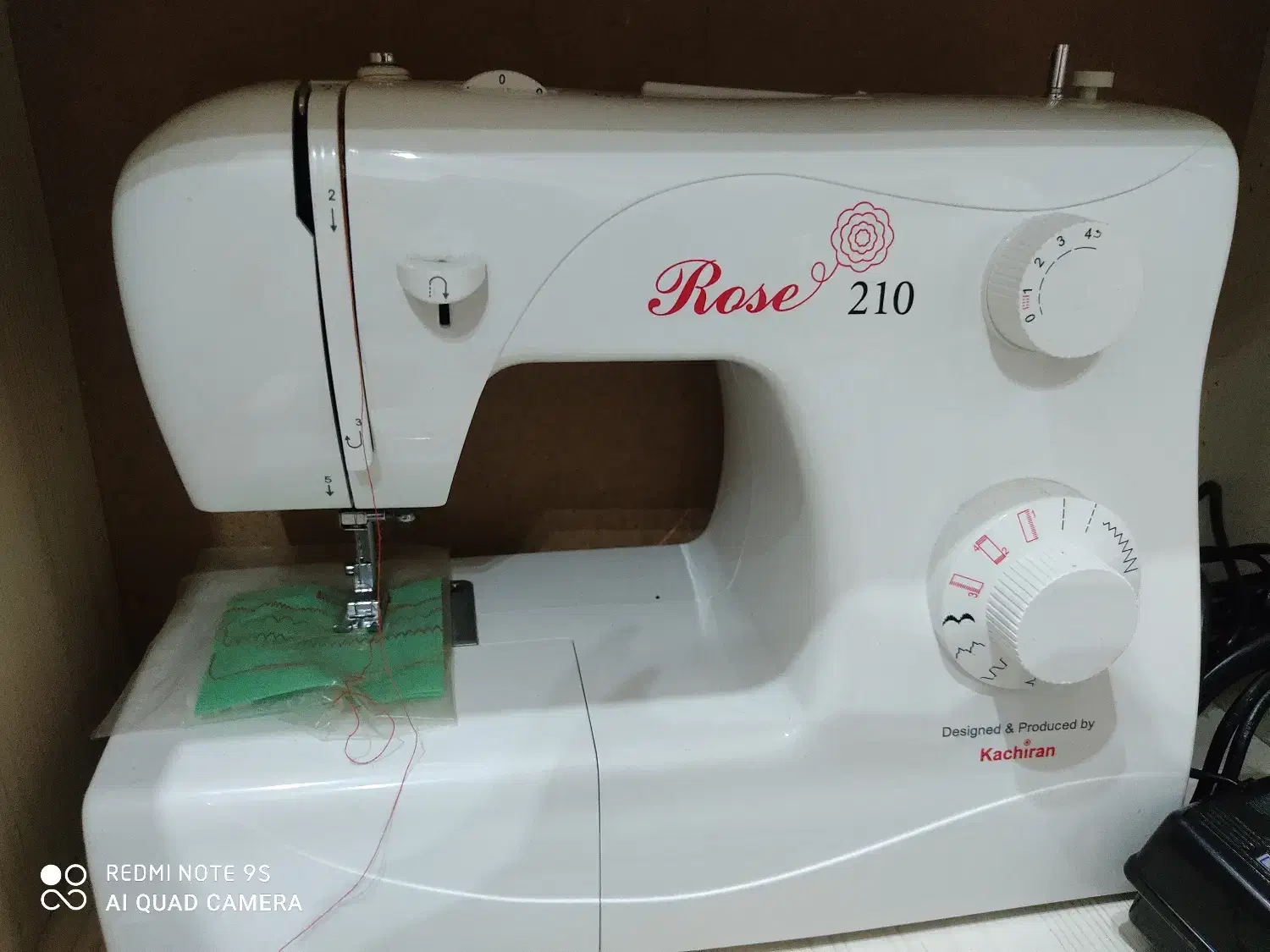 چرخ خیاطی کاچیران|لوازم خیاطی و بافتنی|مشهد, امیریه|دیوار